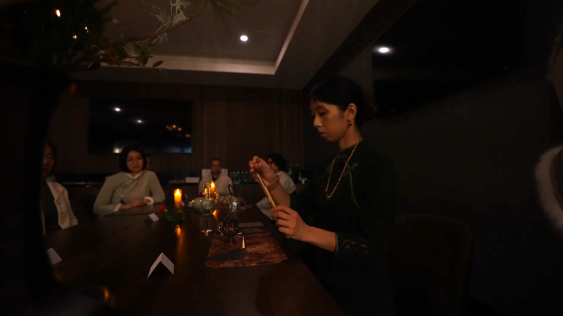 Incense appreciation setting